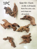 1PC Natural Aquarium Sinkable Driftwood Fish Tank Decoration Wood Aquatic Plants Landscape