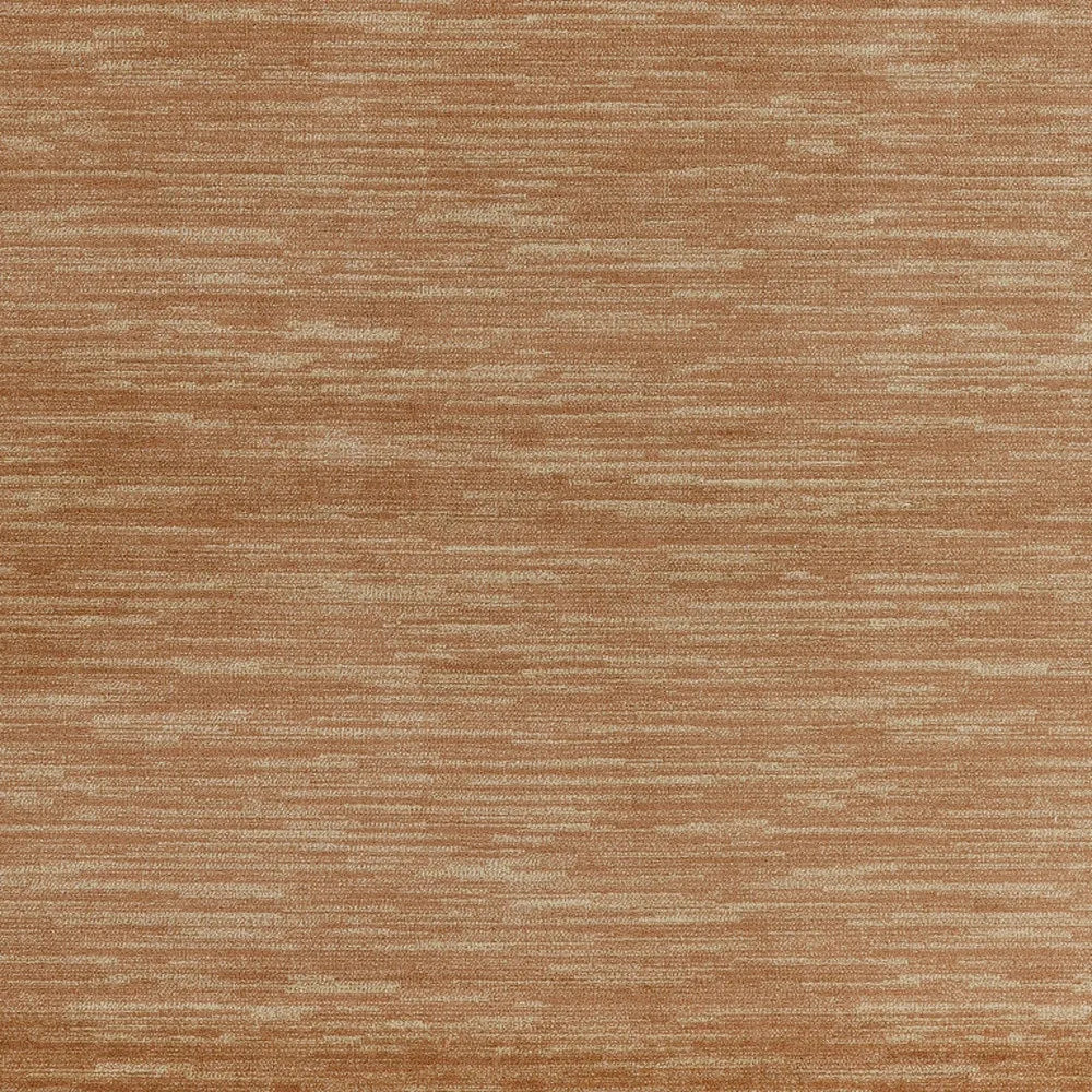 HMS 7' Rust Abstract Indoor Outdoor Area Rug Square Rustic Design for Indoors and Outdoors