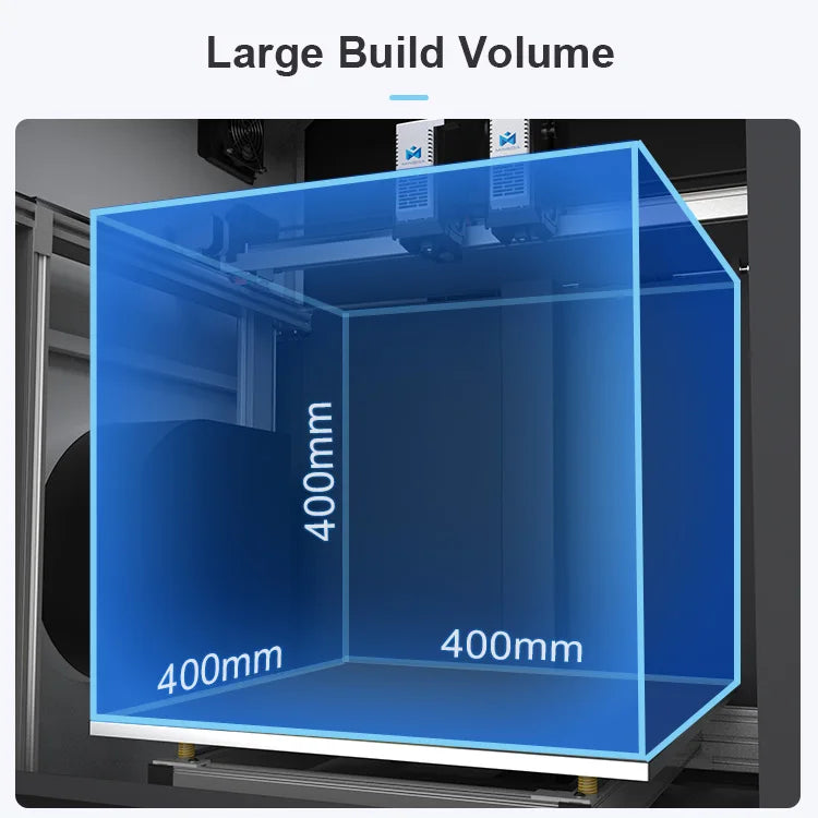 Mingda MD-400D Industrial Grande Imprimante 3d IDEX Free Leveling Faster Fdm 3d Machine