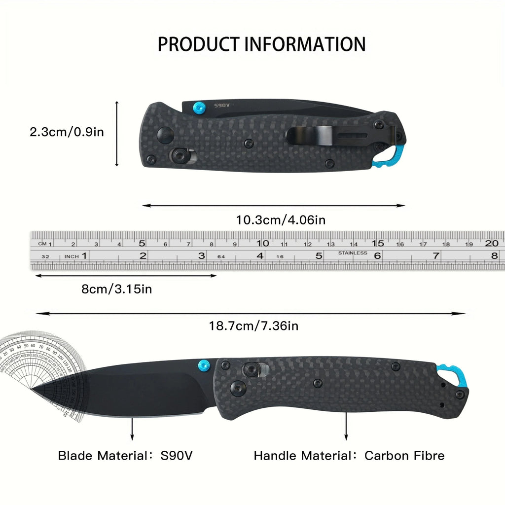 China Oem Factory Stainless Steel Folding Knife for Camping and Hiking with 1 Piece Steel Blade