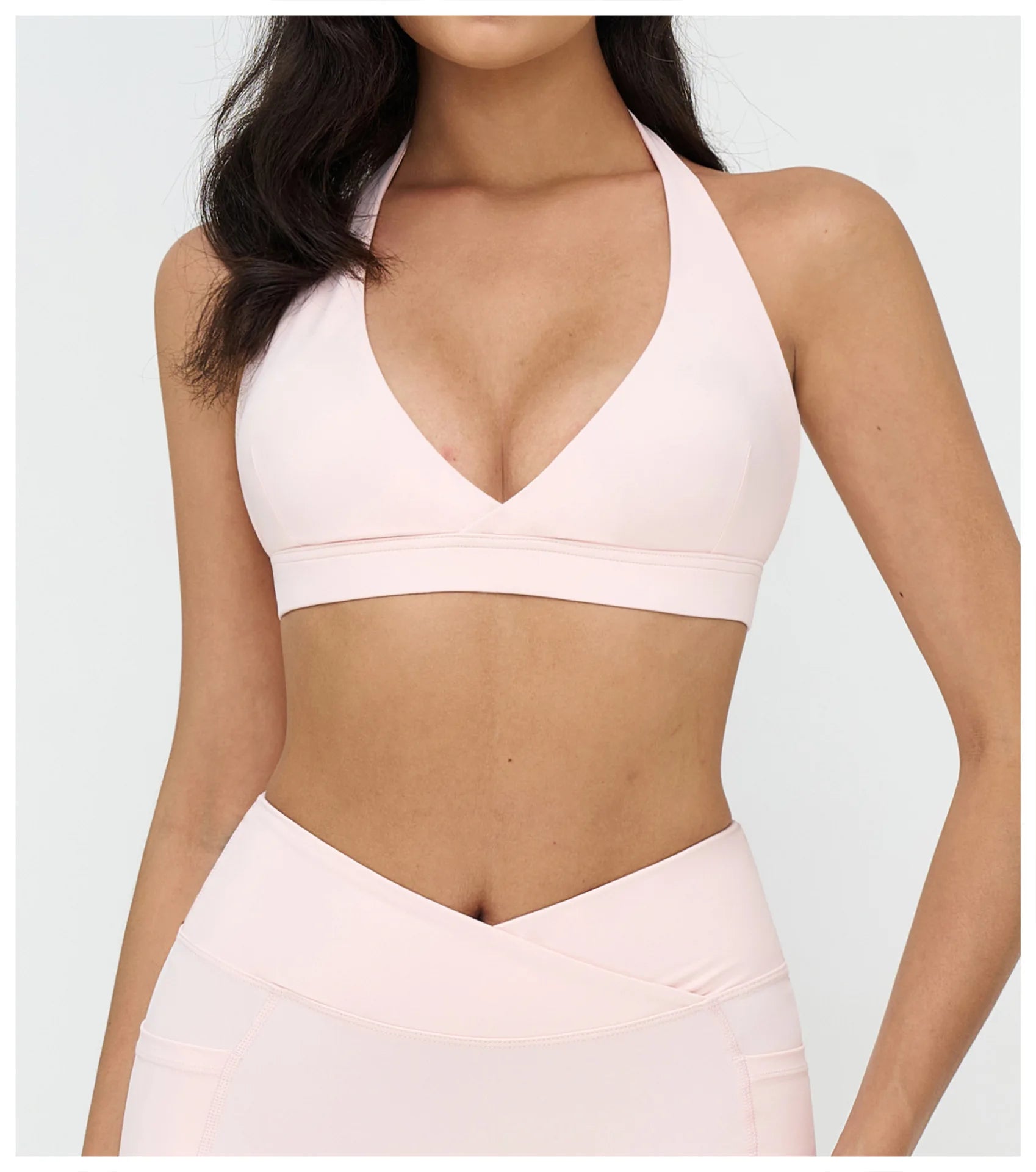 2025 Lightweight Seamless Quick Drying Breathable Yoga 6-Piece Fitness Gym Wear Yoga Bra High Waist Leggings Yoga Sets for Women