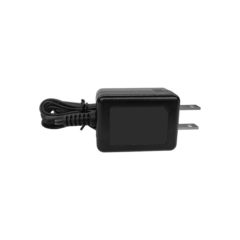 5V 2A AC to DC Wall-mounted Power Adapter US Plug with Multiple Interchangeable Plugs,Wide Compatibility for Various Electronics