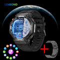 SENBONO KC91 GPS Outdoor Sports Smart Watch Men 3ATM Waterproof  Altitude Pressure  530mAh Large Battery Compass GPS Function
