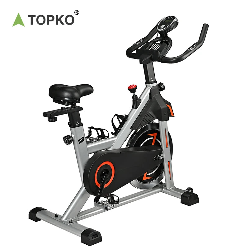 TOPKO US Warehouse Indoor Exercise Machine Equipment Commercial Body Fit Spin Bike
