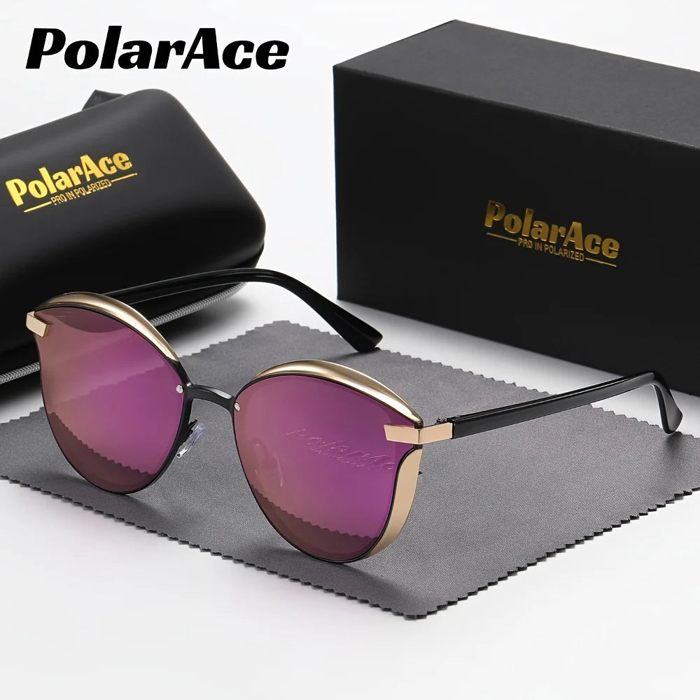 Polarized Fit Over Sunglasses for Women Thin Temple Anti Glare Sunshades for Driving