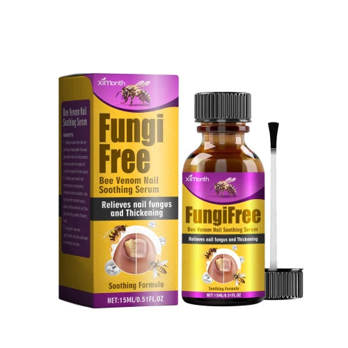 Ximonth Bee Venom Grey Nail Care Solution For Hand And Foot Cleansing Nutrition Repair Brightening Rotten Nails
