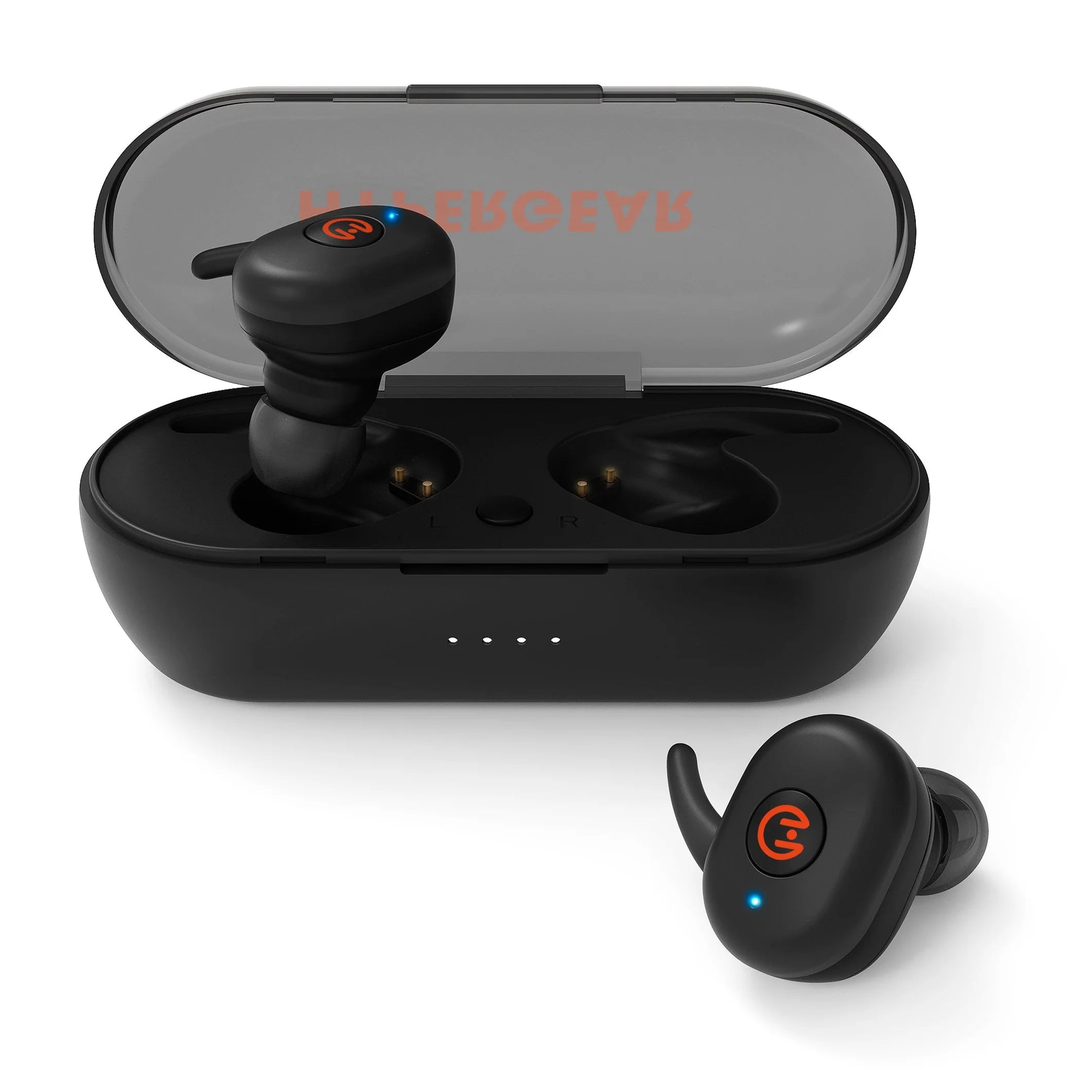TD HyperGear Active True Wireless Earbuds with LED Battery Indicator and JL Chipset