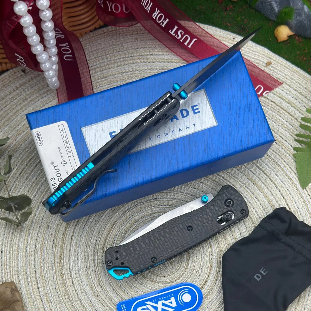 China Oem Factory Stainless Steel Folding Knife for Camping and Hiking with 1 Piece Steel Blade