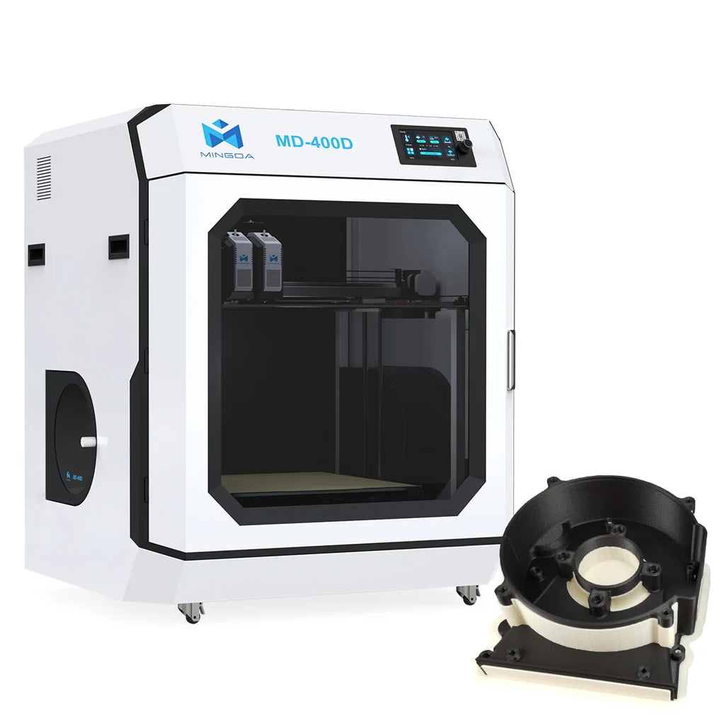Mingda MD-400D Industrial Grande Imprimante 3d IDEX Free Leveling Faster Fdm 3d Machine