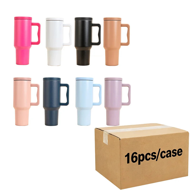 Us Warehouse 40 OZ Sparkle Rhinestone Dishwasher Safe Camping Gear 40OZ Tumbler Sublimation for Home Office Outdoor Daily Use