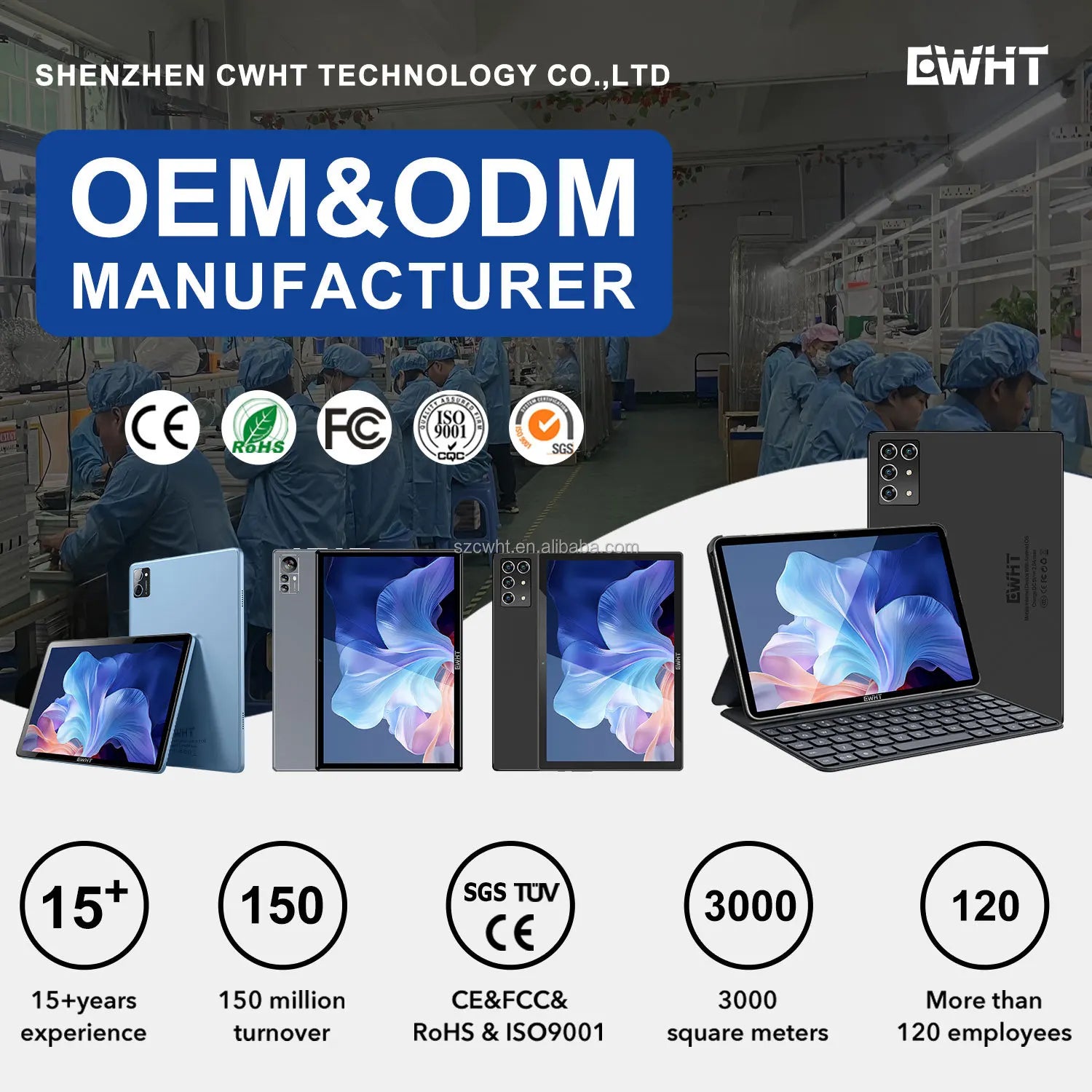 Original Tablet Manufacturer Android 14 Wifi 10.1 Inch 4gb 64gb Ips Touch Screen Quad Core Smart 10" Tablet Pc With Keyboard