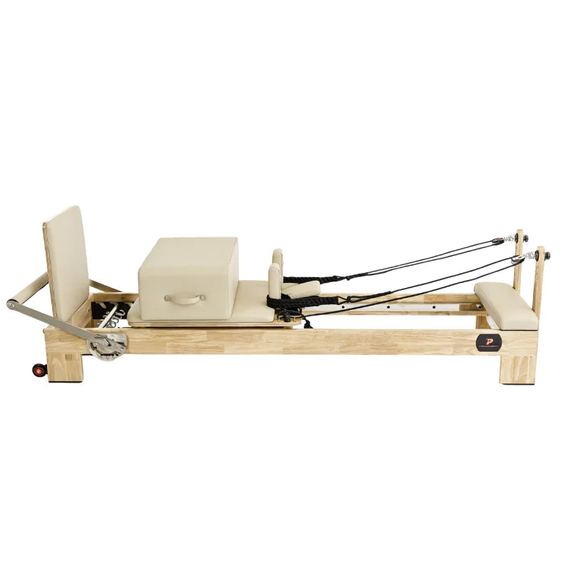 Wooden Pilates Reformer Studio Equipment Oak Wood Pilates Core Bed for Commercial Yoga Pilates Practice