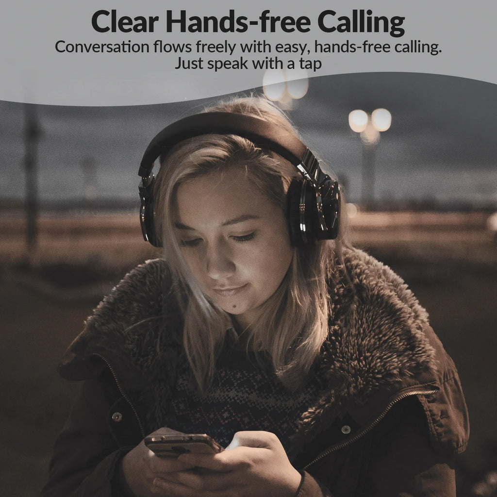 Ultimate Noise-Cancelling Over-Ear Headphones with Immersive Sound and Long Battery Life