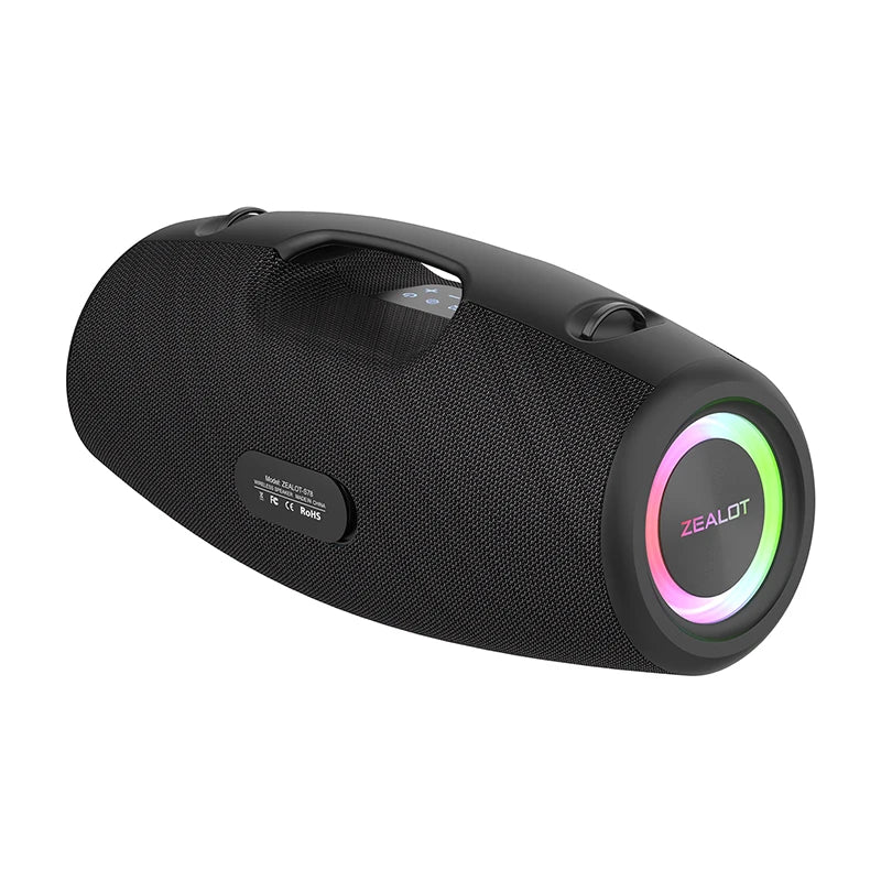 High Quality ZEALOT Portable Speaker Waterproof Wireless Speaker 120W Big Power Speaker S78