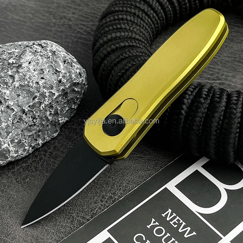 Ker Shaw Launch 4-7500 Mini Steel Pocket Knife Outdoor EDC Camping Hunting Climbing Hiking Folding Knife OEM