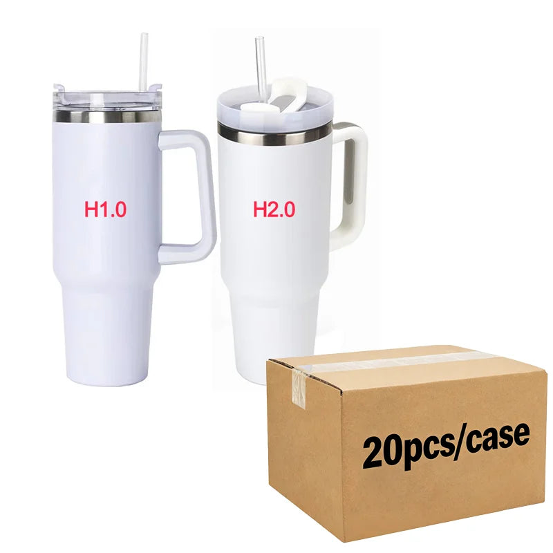 Us Warehouse 40 OZ Sparkle Rhinestone Dishwasher Safe Camping Gear 40OZ Tumbler Sublimation for Home Office Outdoor Daily Use