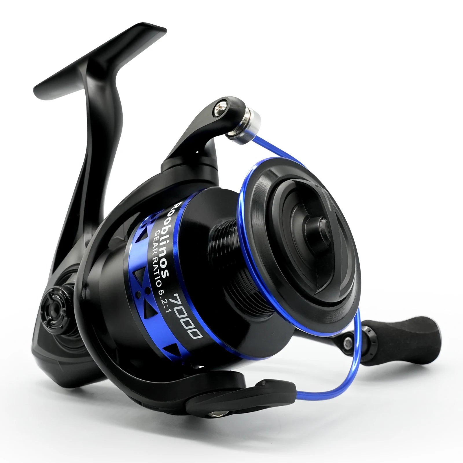 Rooblinos EASTING 5.2:1 Left-handed Spinning Reel  Suitable for Fishing in Rivers and Lakes 800-7000 Series