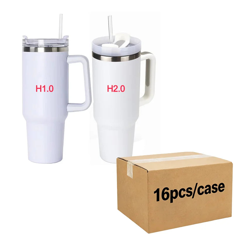 Us Warehouse 40 OZ Sparkle Rhinestone Dishwasher Safe Camping Gear 40OZ Tumbler Sublimation for Home Office Outdoor Daily Use