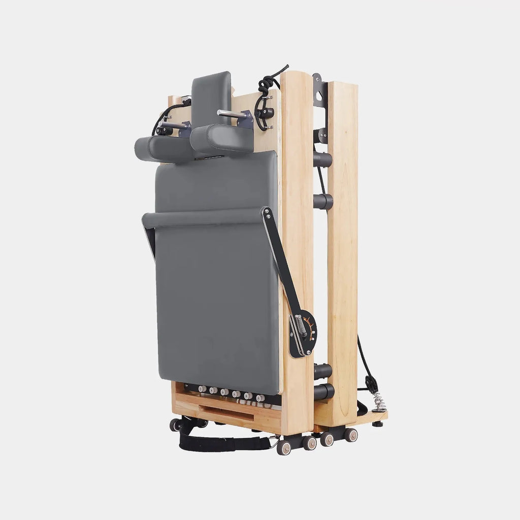 Commercial Quality Maple Wood Pilates Reformer Machine Professional Core Bed for Yoga Studio and Rehabilitation