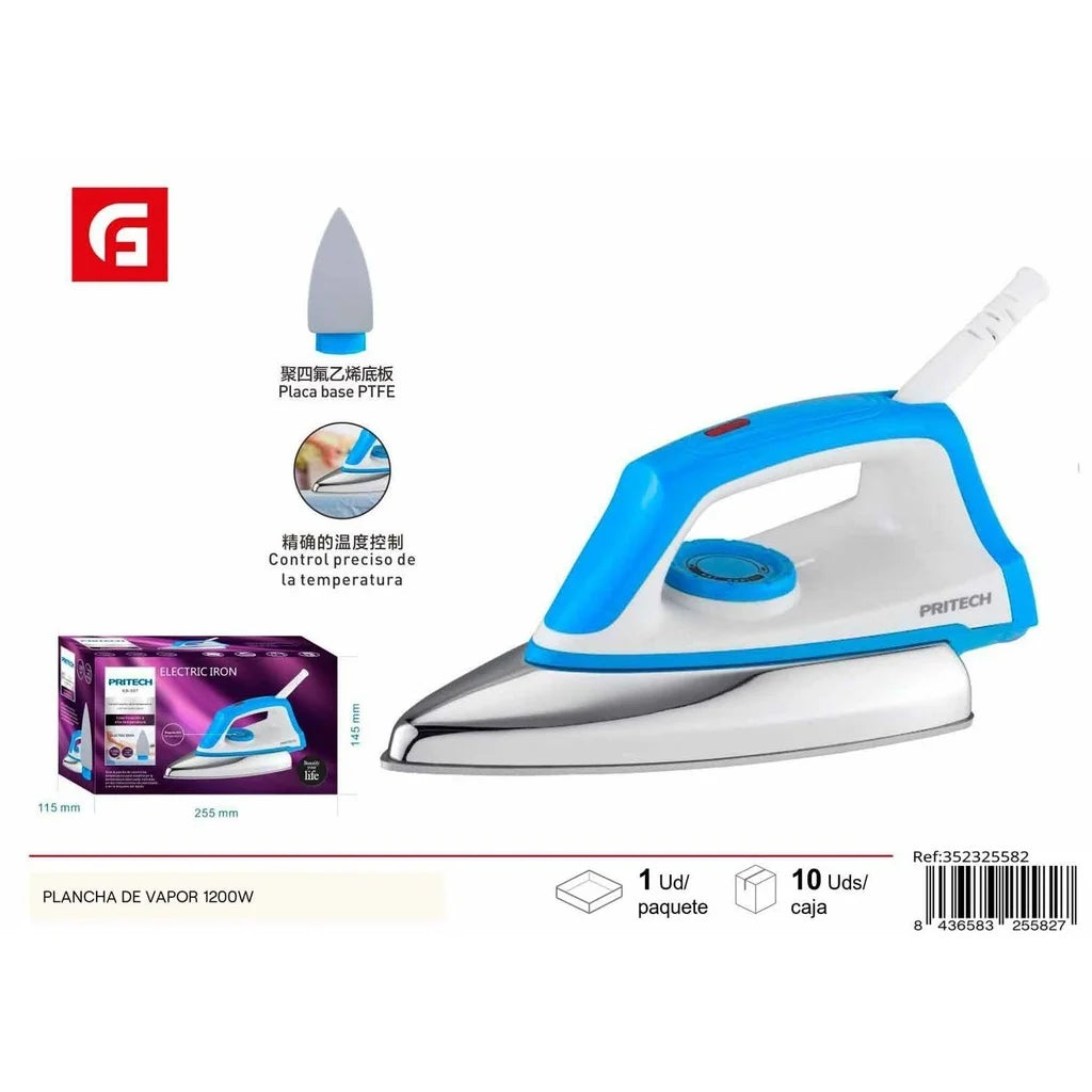 1200W Steam Iron - Household Appliances