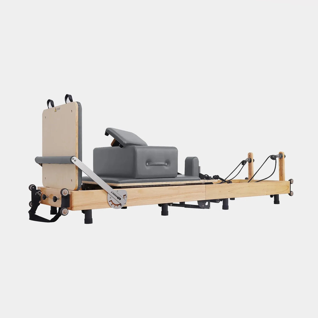 Commercial Quality Maple Wood Pilates Reformer Machine Professional Core Bed for Yoga Studio and Rehabilitation