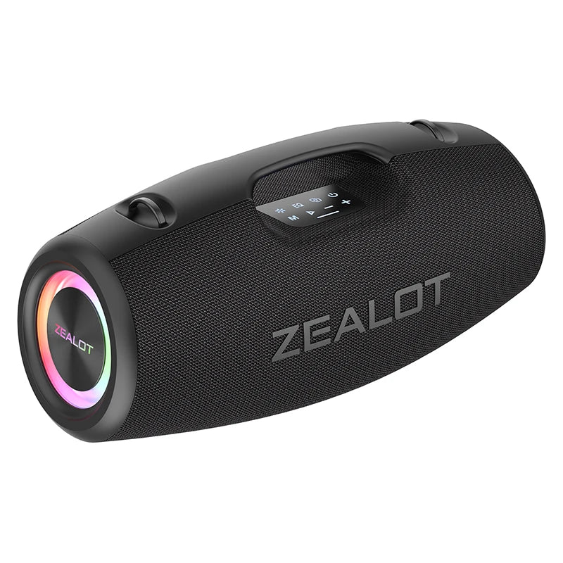 High Quality ZEALOT Portable Speaker Waterproof Wireless Speaker 120W Big Power Speaker S78