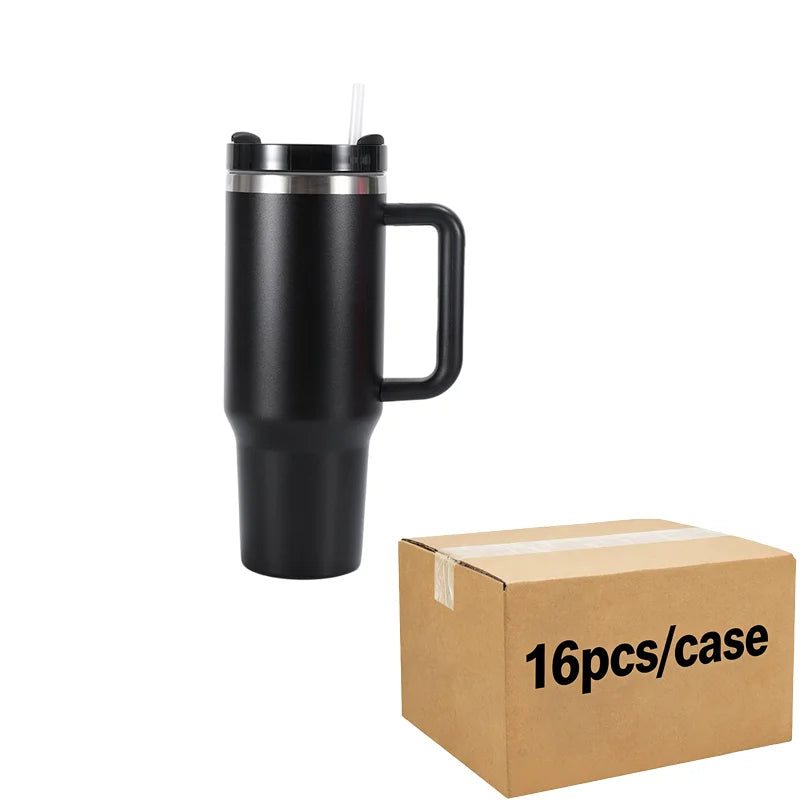 Us Warehouse 40 OZ Sparkle Rhinestone Dishwasher Safe Camping Gear 40OZ Tumbler Sublimation for Home Office Outdoor Daily Use