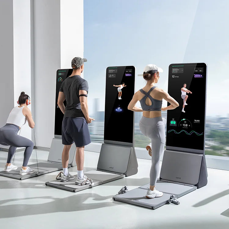 Tailored for Hospitality & Enterprise Gyms Animated Mirror Whole Body Mirror Mirror Long