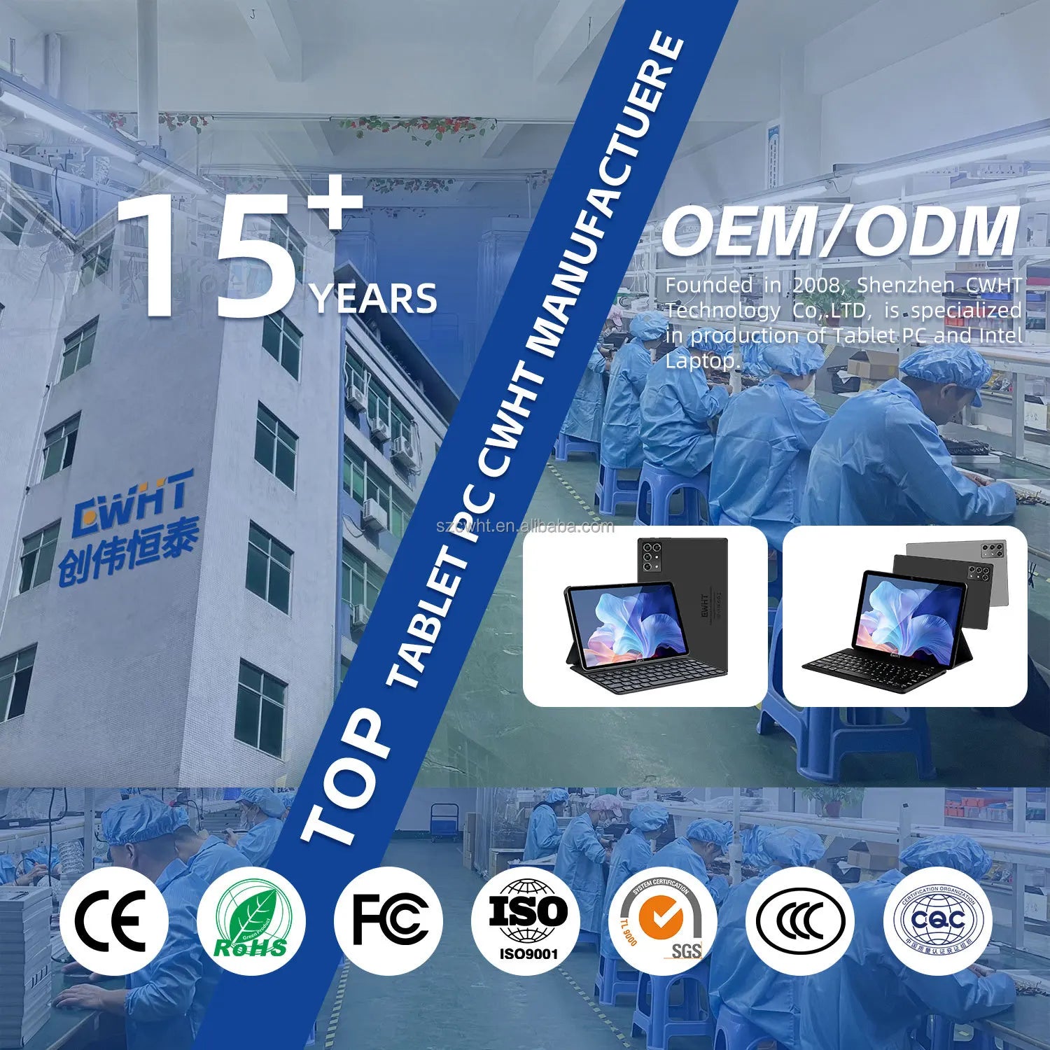 Original Tablet Manufacturer Android 14 Wifi 10.1 Inch 4gb 64gb Ips Touch Screen Quad Core Smart 10" Tablet Pc With Keyboard