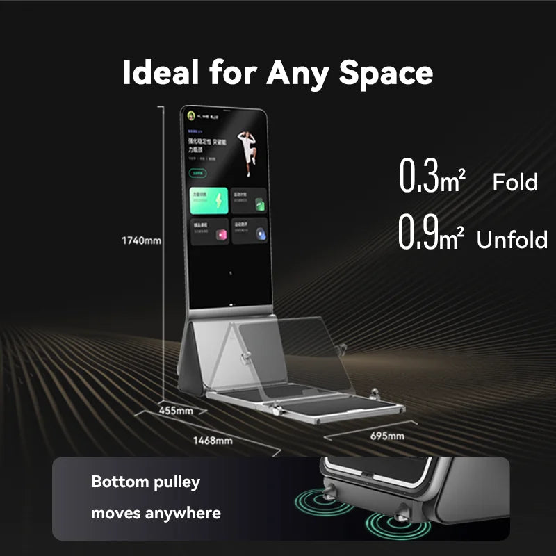 Tailored for Hospitality & Enterprise Gyms Animated Mirror Whole Body Mirror Mirror Long