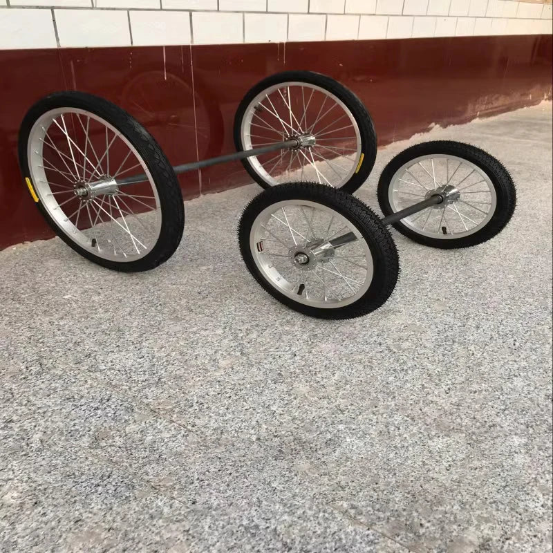 Three-Wheeled Bicycle Wheel, Rear Left and Right Wheel, 12 ", 16", 18 ", 20", 24 ", 26"
