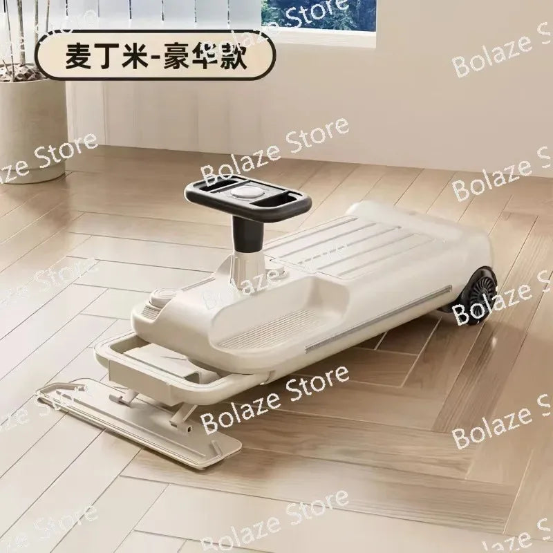 Children's electric twisting car, adults can sit, charge, anti-rollover, go-kart, mopping, drifting car