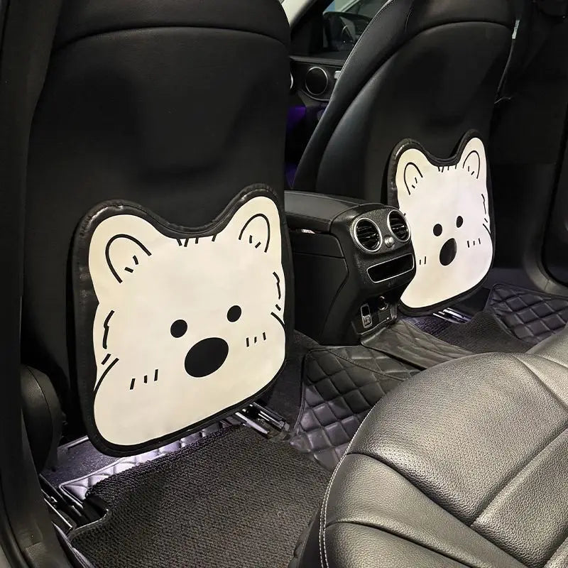 Car anti-kick pad Universal  Rear seat back Anti-dirt protective  Children's car rear