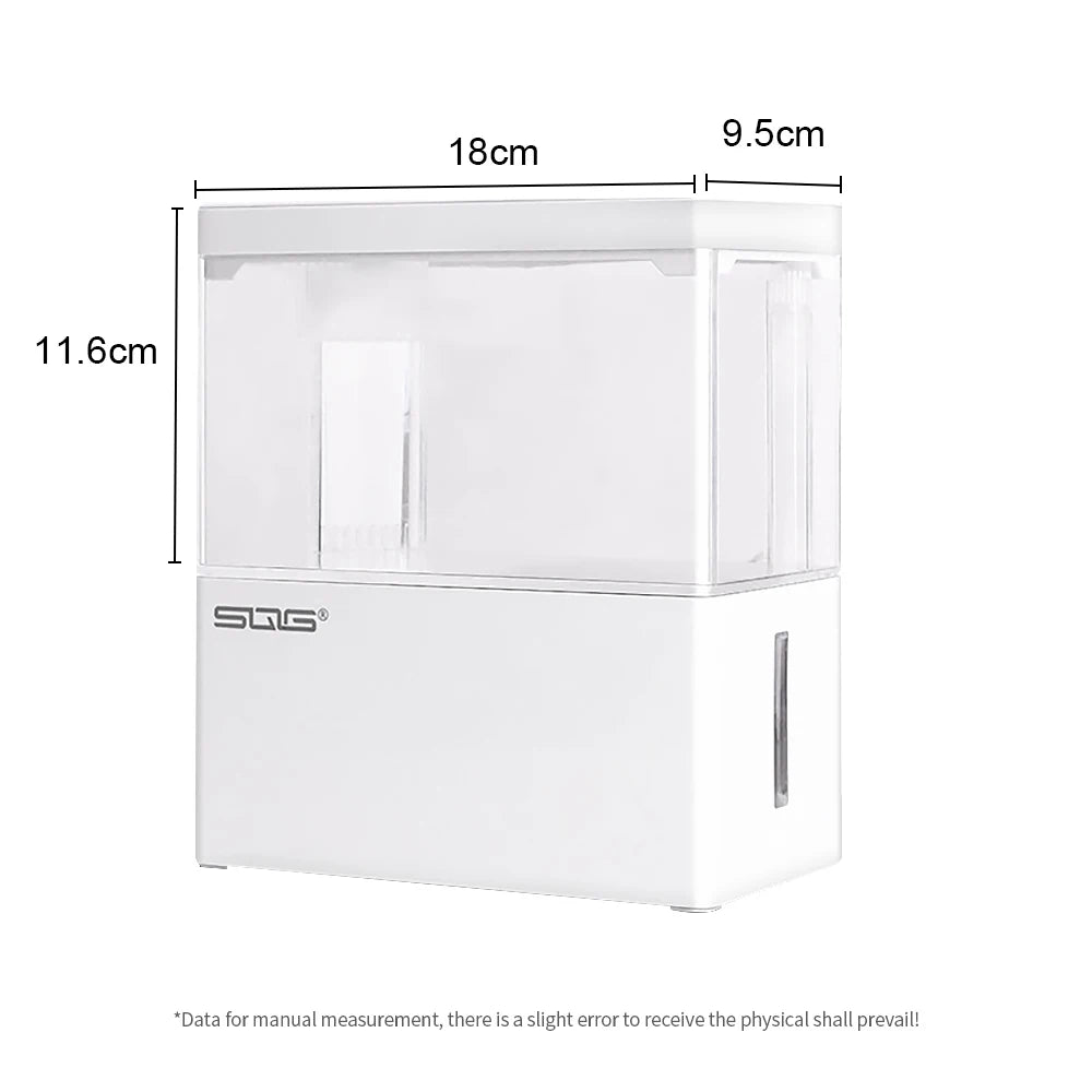 Mini Fish Tank 3L Desk Fish Tank 5L Water Plastic Fish Tank Botton Filter With Water Pump Fish Bowls