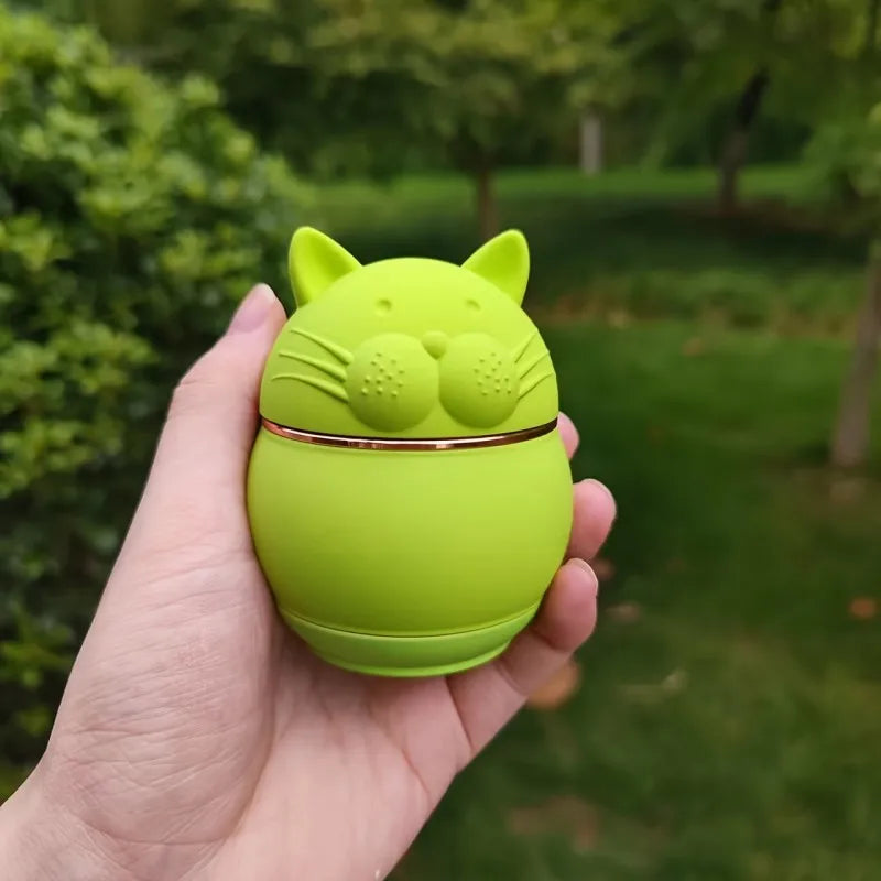 Cute Cat Shape Metal Smoking Grinder Zinc Alloy Cigarette  Grinder Spice Grinder Tool