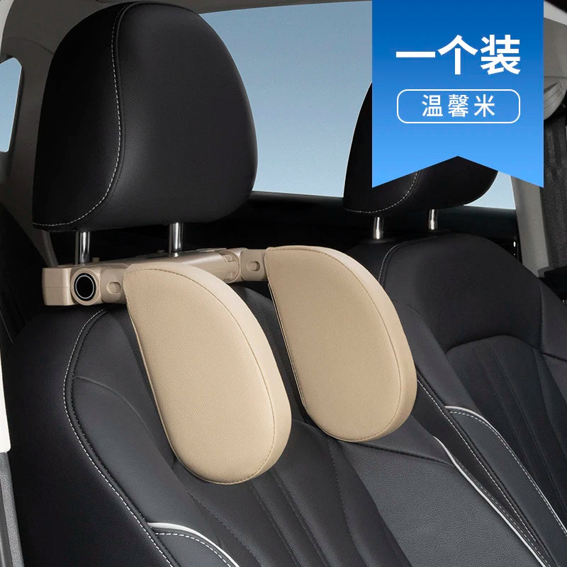 Car side sleep, headrest, neck pillow, rear car for co-driver