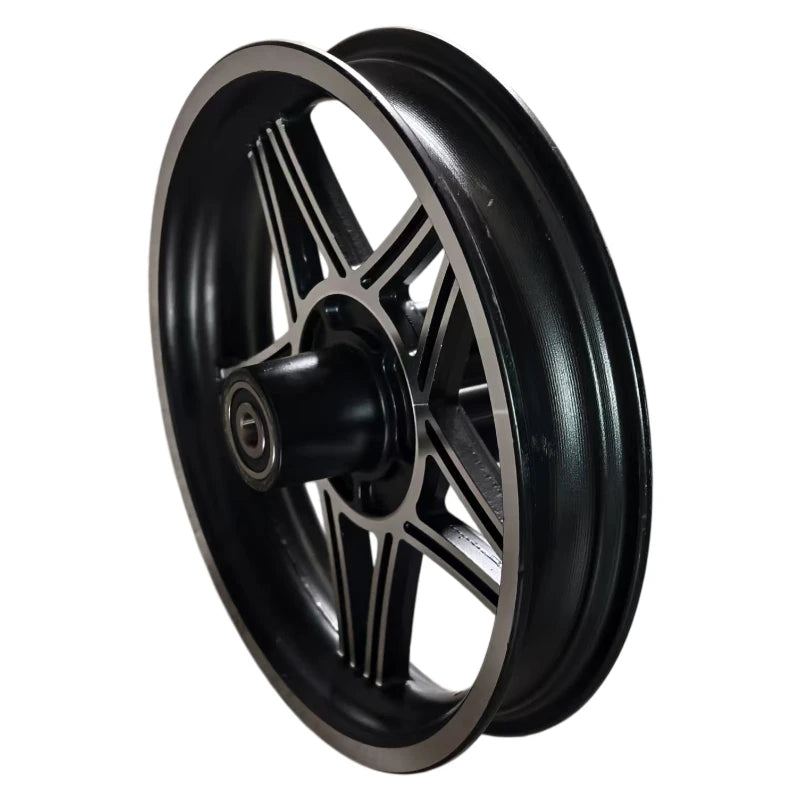 Crafted with precision, the 12 inch wheels are thickened with aluminum rings and used as accessories for electric bicycles