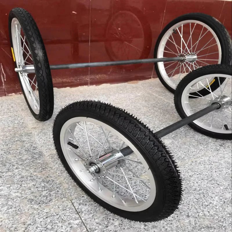 Three-Wheeled Bicycle Wheel, Rear Left and Right Wheel, 12 ", 16", 18 ", 20", 24 ", 26"