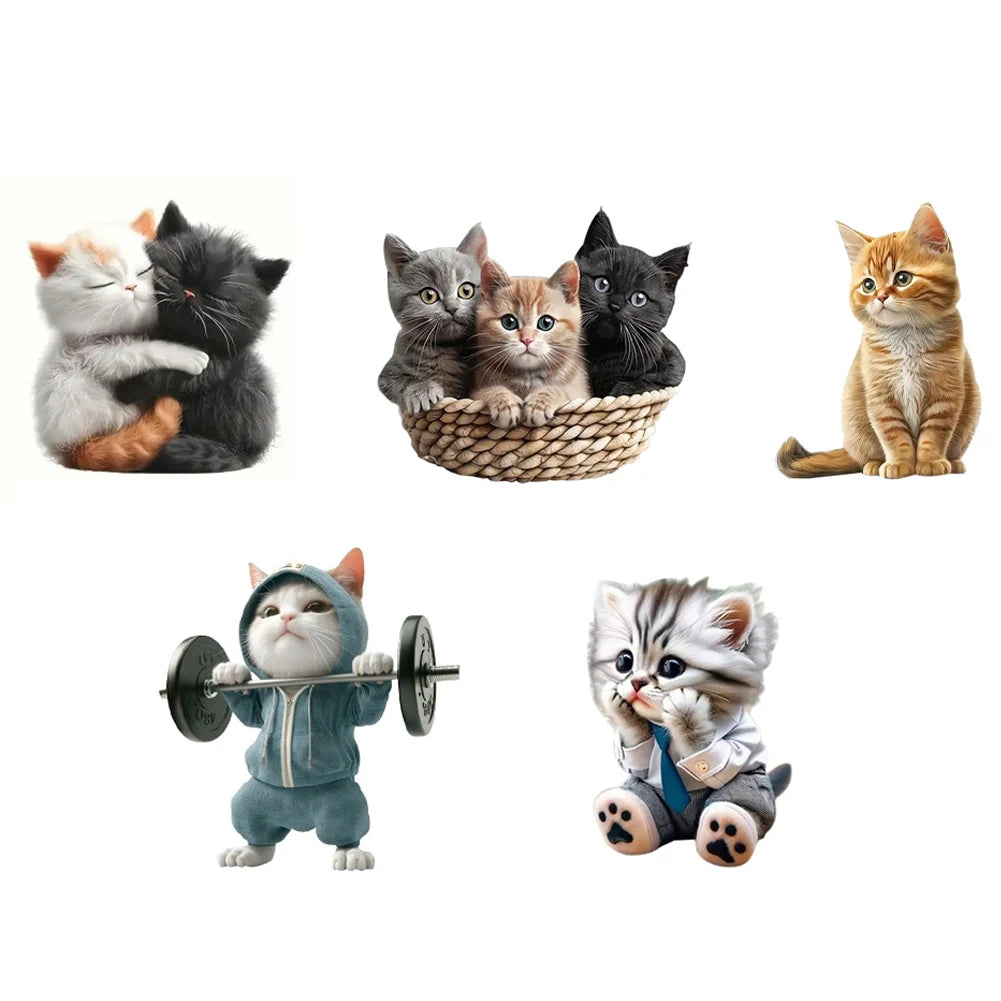 Cat Car Air Outlet Perfume Clips Air Outlet Aroma Diffuser Ventilation Clip Car Interior Decoration Car Air Freshener Diffuser