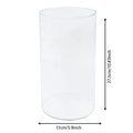 Acrylic hydroponic plant fish tank, high-definition and lightweight cylindrical fish tank, suitable for hydroponic aquatic plant