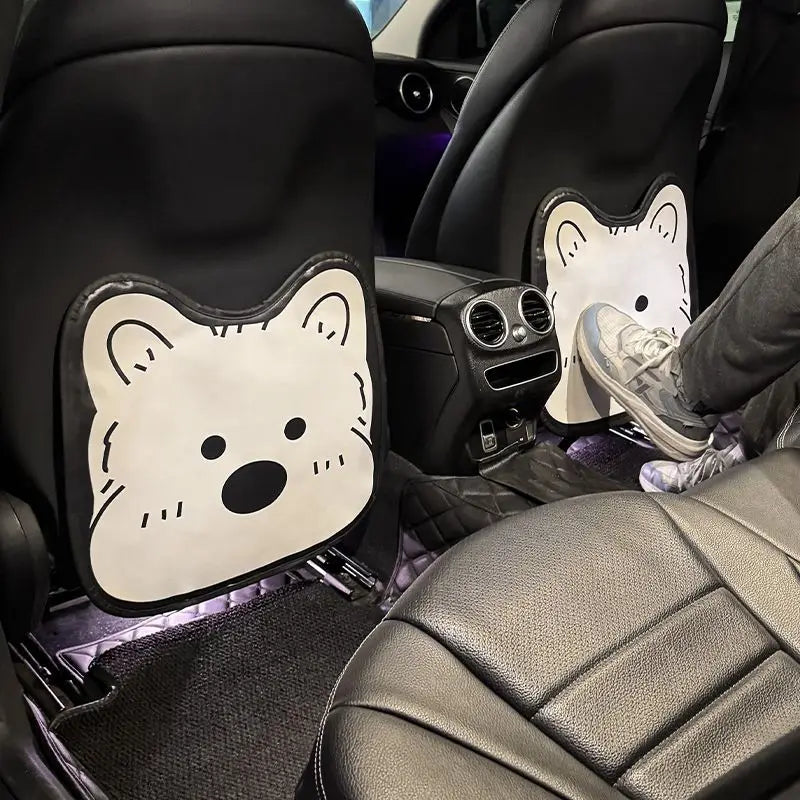 Car anti-kick pad Universal  Rear seat back Anti-dirt protective  Children's car rear