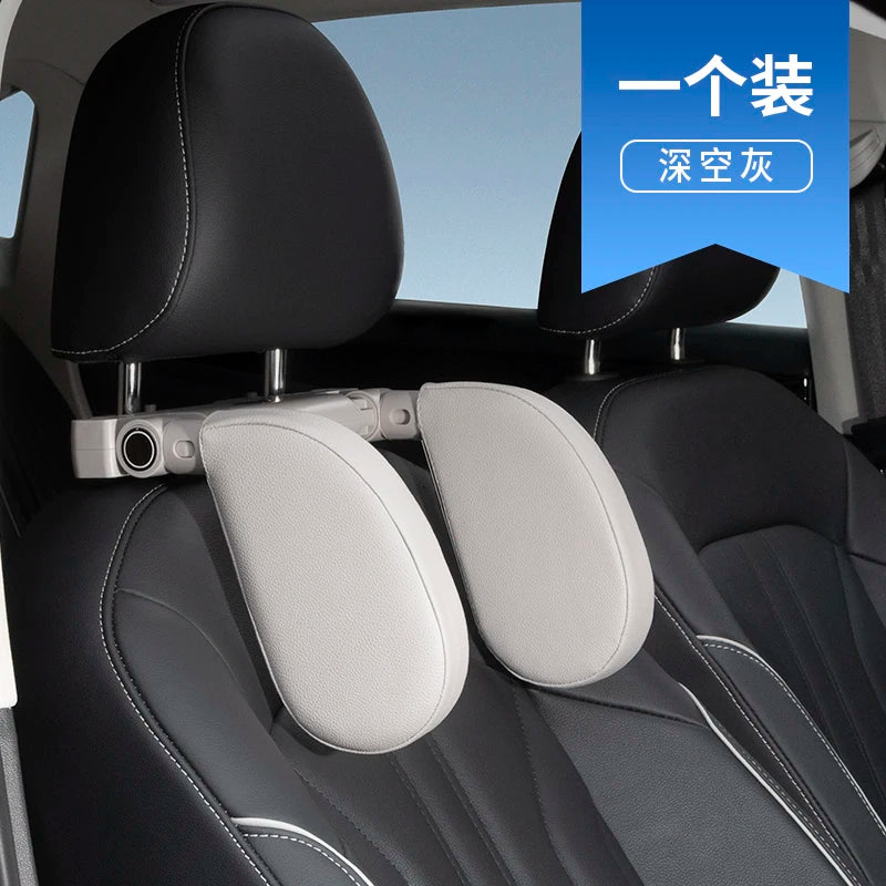 Car side sleep, headrest, neck pillow, rear car for co-driver