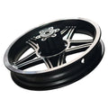 Crafted with precision, the 12 inch wheels are thickened with aluminum rings and used as accessories for electric bicycles