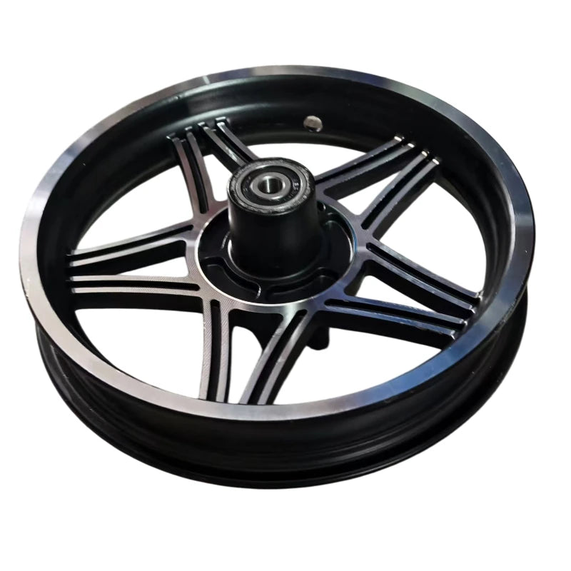 Crafted with precision, the 12 inch wheels are thickened with aluminum rings and used as accessories for electric bicycles