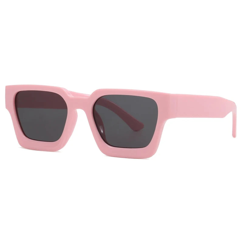Vintage Square Sunglasses Women Brand Oversized Sun Glasses Men Retro Green Eyeglasses Shades Goggle UV400 Oculos