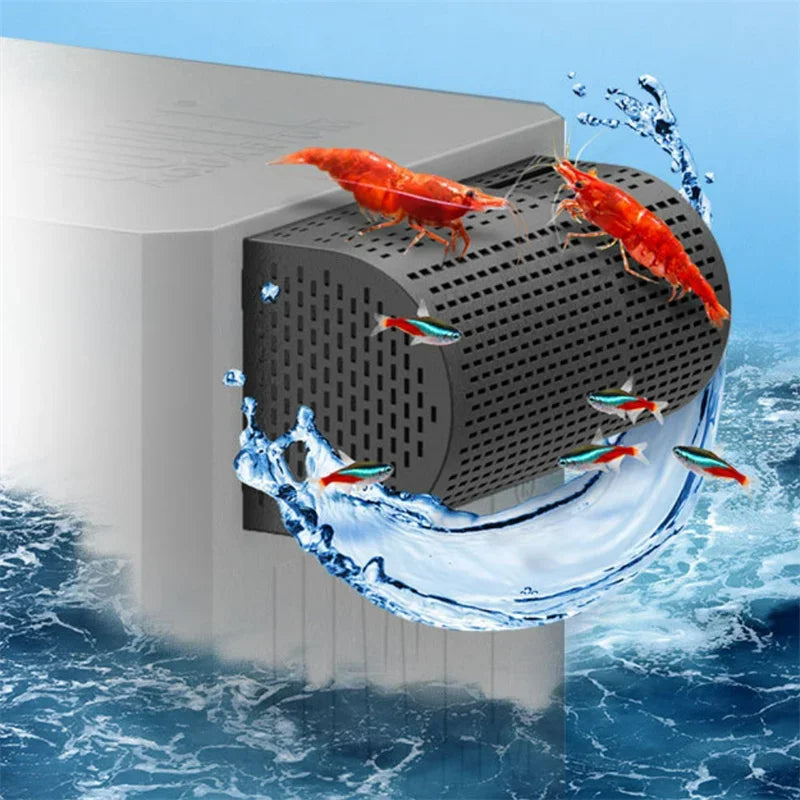 Fish Tank Filter Bucket Inlet to Prevent Small Fish and Shrimp into the Filter Tank Filter Shield