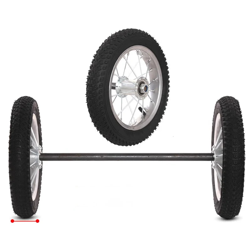 Three-Wheeled Bicycle Wheel, Rear Left and Right Wheel, 12 ", 16", 18 ", 20", 24 ", 26"