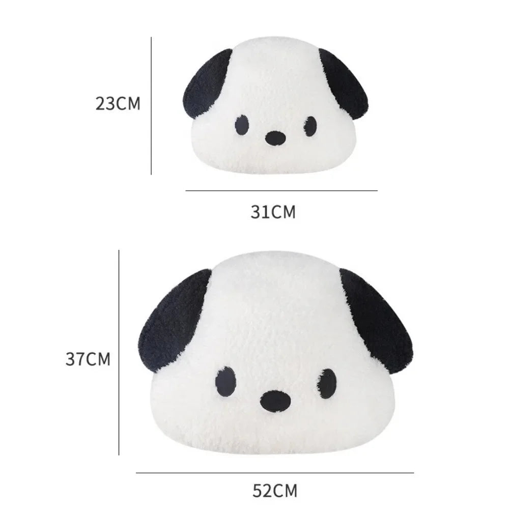 Internet-Famous Dog Car Winter Headrests (1 Pcs ) – Plush Neck-Protective Style, for Ladies, Adds Cuteness to Interior