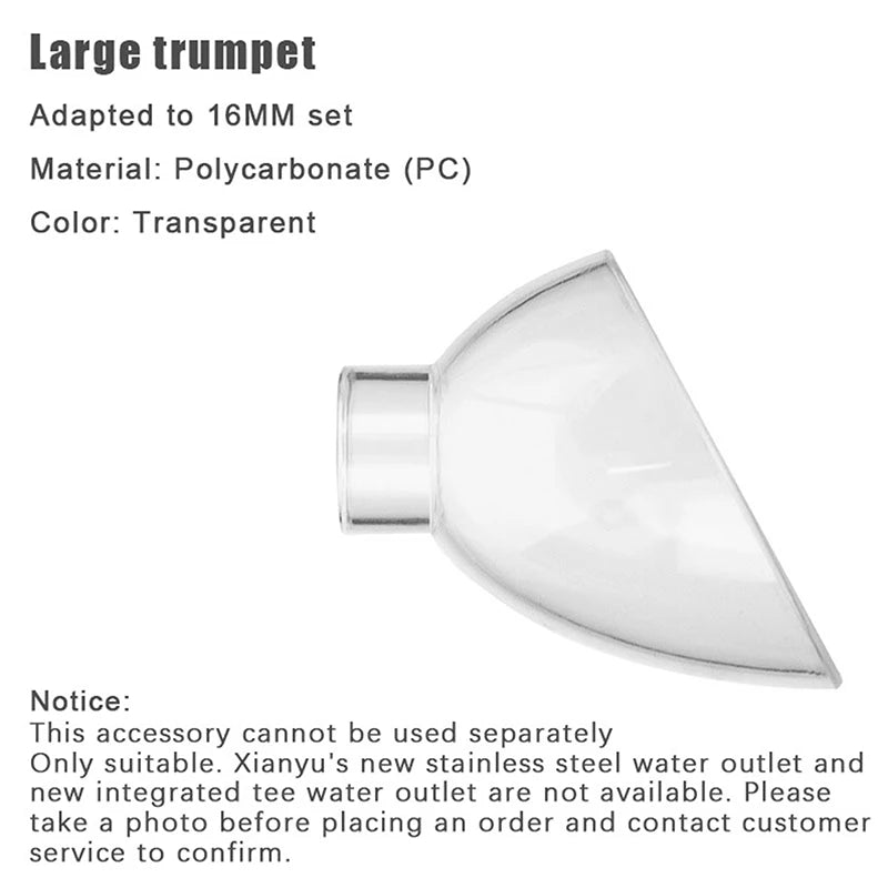 Fish Tank Decor for Akvarium; Aquarium Lily Outlet and Skimmer; Supplies for Filtered Fishbowls.