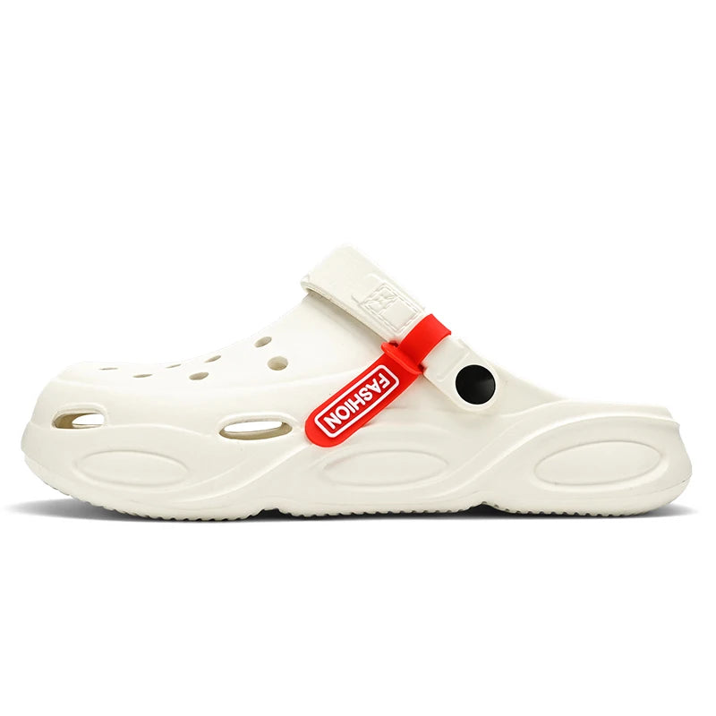 Summer Sandals Men New Fashion Cave Shoes Comfortable Soft Sole Outdoor Indoor Men's  Garden Clogs Beach Shoes Slippers